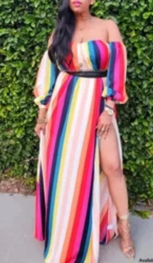 Multicolor maxi dress size M Multiple Size M thumbnail 1