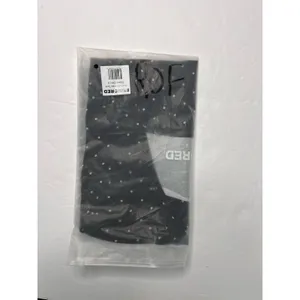 Rumored‎ Old Fashion Classic Dot Tank Top SMALL Black Curved Shirttail NEW Indie thumbnail 7