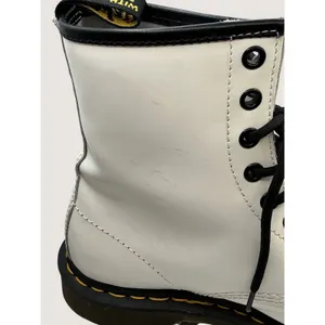 Dr. Martens 11821 1460‎ Smooth White Leather Combat Womens Boots Sz UK 6 US 8 thumbnail 8