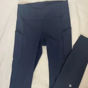 Navy Lulu leggings thumbnail 1