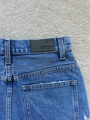 Carmar Denim RhineStone Skirt thumbnail 5