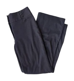 White House | Black Market Dark Plum The Wide Leg Lined Pants thumbnail 1