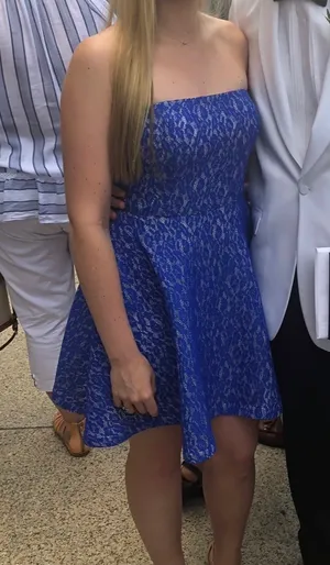 Blue Dress Size 6 thumbnail 3