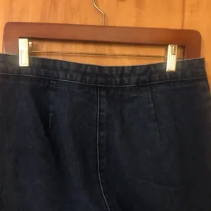 Jcrew enjoy straight leg blue jeans trouser style denim casual chic basic preppy thumbnail 7