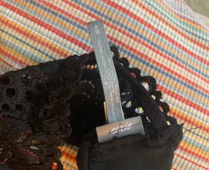 Aerie Black Lace Halter Bralette thumbnail 7