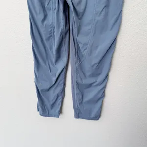 [Lululemon] Utility Blue Dance Studio Mid-Rise Cropped Pants Workout Swift Sz 4 thumbnail 9