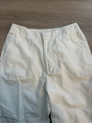 Roller Rabbit White Wide Leg Cropped Pants Size XS thumbnail 2