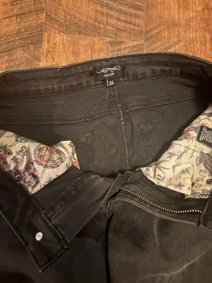 Ed Hardy Black Jeans thumbnail 3