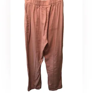 Princess Polly Kirstyn Pants Size 8X31” Pink Straight Leg High Waisted Preppy thumbnail 3