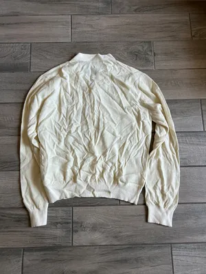 Women's Cream Button-Front Cardigan Sweater thumbnail 5