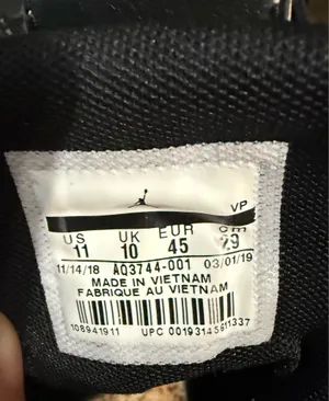 Nike Air Jordan CP3.XII Black Shoes Chris Paul Sneakers AQ3744-001 thumbnail 9