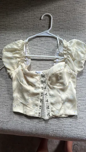 Princess Polly corset crop top thumbnail 1
