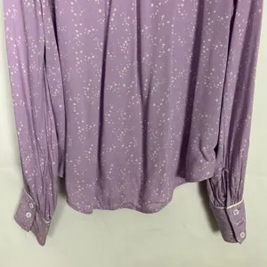 Free People Womens Top S Star Print Oversized Pin Tuck Boho Relaxed Minimalist thumbnail 11