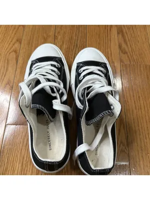 Size 8M Women’s Shoes Sincerely Jules Vina Black & White thumbnail 8