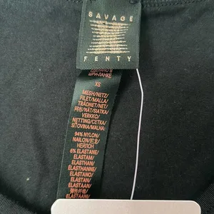 Savage X Fenty Lingerie by Rihanna sheer tank top NWT thumbnail 4