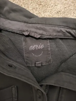 Aerie Button Up Sweatshirt Jacket | Loungewear Essential thumbnail 4