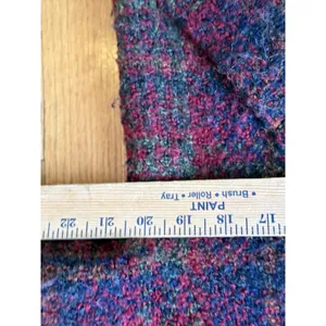 Kilkenny M‎ Wool Tweed Short Sweater Jacket Plaid Full Zip thumbnail 8