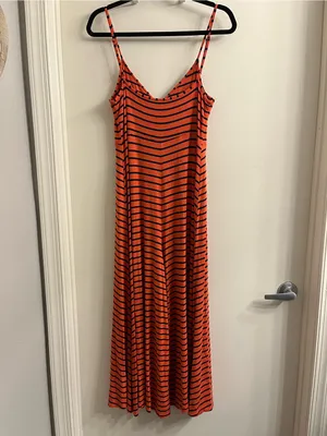 Anthropologie Lissa Striped Wide Leg Jumpsuit Size Small thumbnail 7