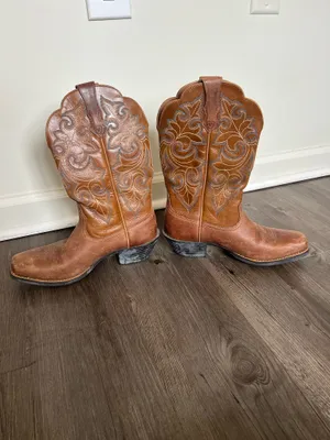 Ariat Round Up Square Toe Western Boots thumbnail 2