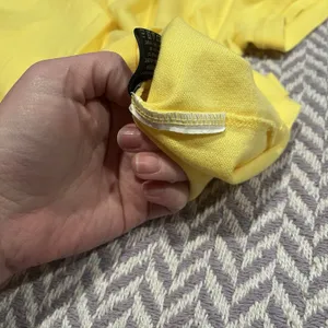 Ralph Lauren Golf Women’s Stretch Polo Shirt Yellow Silver Big Pony Size Small thumbnail 4