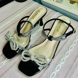 Silver Ribbons Classy Heels Black Size 38 thumbnail 1
