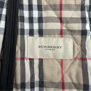 Burberry Black Quilted Jacket | See Sizing Notes thumbnail 6