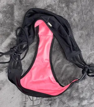 PINK - Victoria's Secret Black Bikini Bottom thumbnail 5