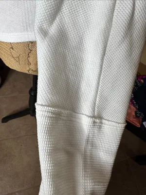 NWT Free People We The Free Fuji Thermal Top Ivory Off Shoulder Thumbhole Medium thumbnail 6