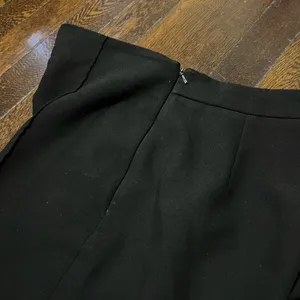 Zara Straight Leg Black Dress Pants thumbnail 4