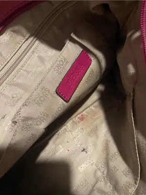 Michael Kors Hot Pink Leather Tote with Gold Hardware thumbnail 3
