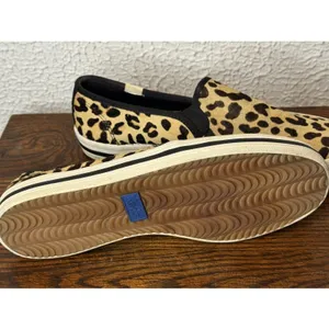 Keds For Kate Spade Women’s calf’s Hair, Leopard Print Fashion Sneakers. Sz 6 thumbnail 6