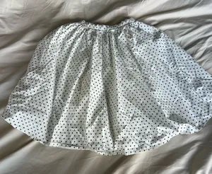 Kate Spade Skirt White w/Polka Dots. Small thumbnail 1