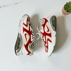 Nike‎ Air Max 200 AQ2568-100 White Red Men's Athletic Shoes Size 13 thumbnail 2