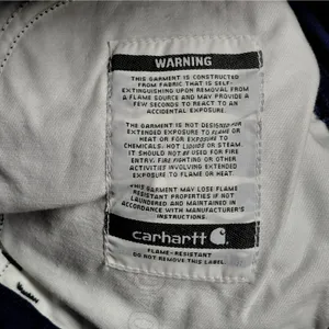 Carhartt Womens FR Rugged Flex Work Pants Size 12 Navy Flame Resistant Utility thumbnail 14