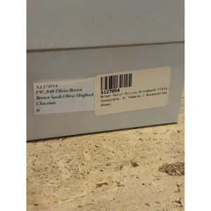 Tuckernuck Brown Suede Olivia Slingback Chocolate Brown Size 6 NEW thumbnail 7