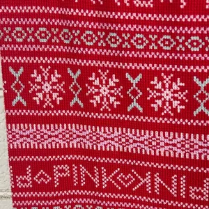 PINK Victoria’s Secret Red Snowflake Pajama Pants size XL thumbnail 6