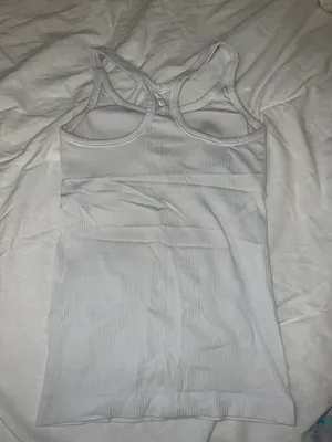 White Tank Top thumbnail 3