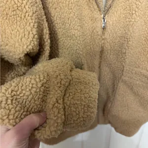 I AM GIA x REVOLVE Size Medium teddy Sherpa jacket‎ full zip thumbnail 7