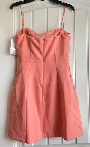Hello Molly Mini Coral/Pink Dress thumbnail 2