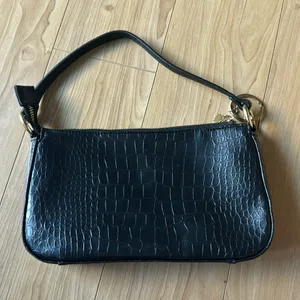 snake skin faux purse thumbnail 2