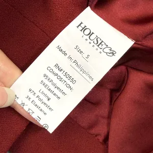 House of CB Caprice Red One Shoulder Long Sleeve Mini Dress SB5802 Womens Size S thumbnail 7