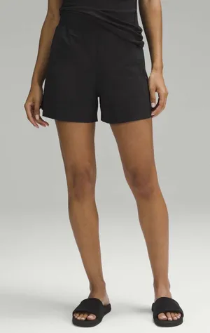 Lululemon Stretch‎ Woven Relaxed-Fit High-Rise Shorts 4" Size XXS thumbnail 1