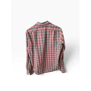 J.Crew Slim Fit Cotton Plaid Button Down Shirt Pink Gray Buffalo Check Medium thumbnail 2