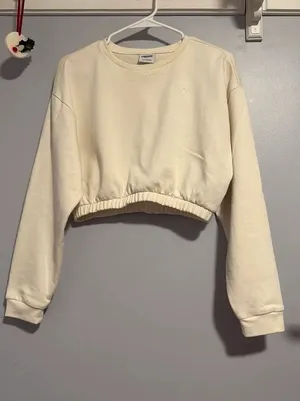 Gymshark x Whitney Simmons unbleached pullover thumbnail 1