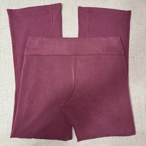 Lululemon Ribbed Softstreme Flared Pant Casual Athletic Pants Garnet 10 14 NWT thumbnail 7