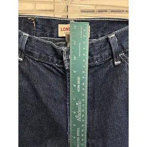London Jean Carpenter Straight Leg Mid Rise Jean Size 8‎ Pockets Logo thumbnail 2
