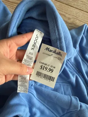 Jockey 1/4 Zip Pullover Size XS NWT Blue thumbnail 4