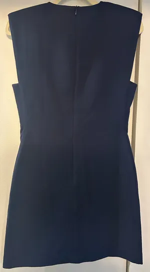 Boutique Saturday Club Wide Shoulder Shift Dress thumbnail 2