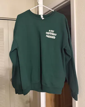 Crewneck sweatshirt Green Size L thumbnail 1