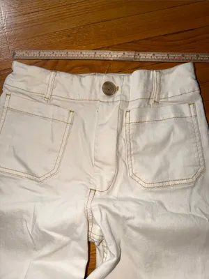 Maeve Anthropologie the Colette White High-Rise Wide Leg Jeans thumbnail 4